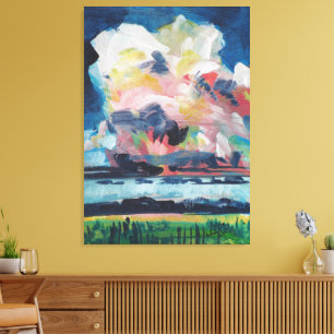 Toile Averses Rapides 2 Peinture / Artiste Larry Lerew