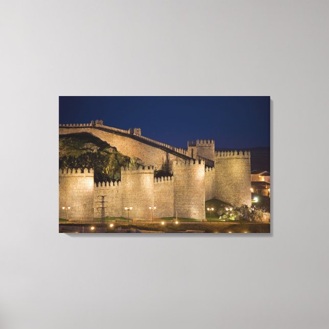 Toile Avila, Castille-et-León, Espagne (Recto)