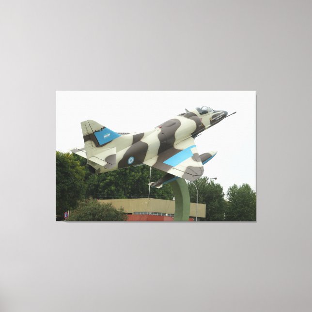 Toile Avion de combat argentin (Recto)