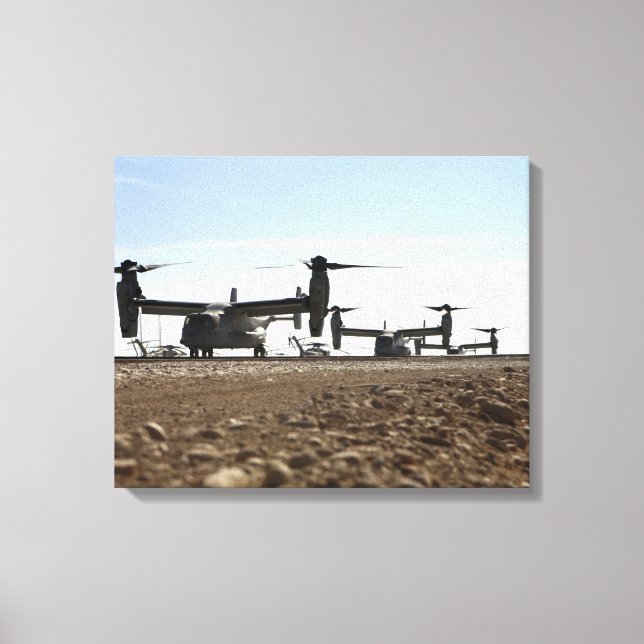 Toile Avion tiltrotor V-22 Osprey (Recto)