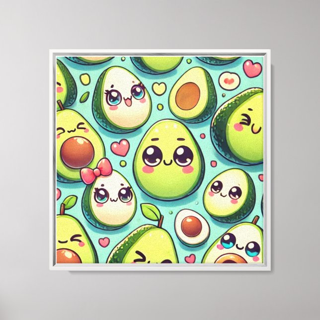 Toile Avocats Adorables (Recto)
