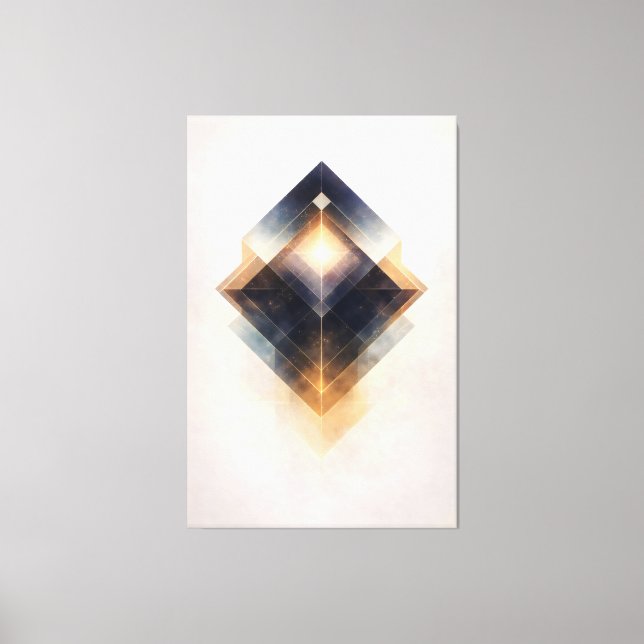 Toile Axe Lumineux (Recto)