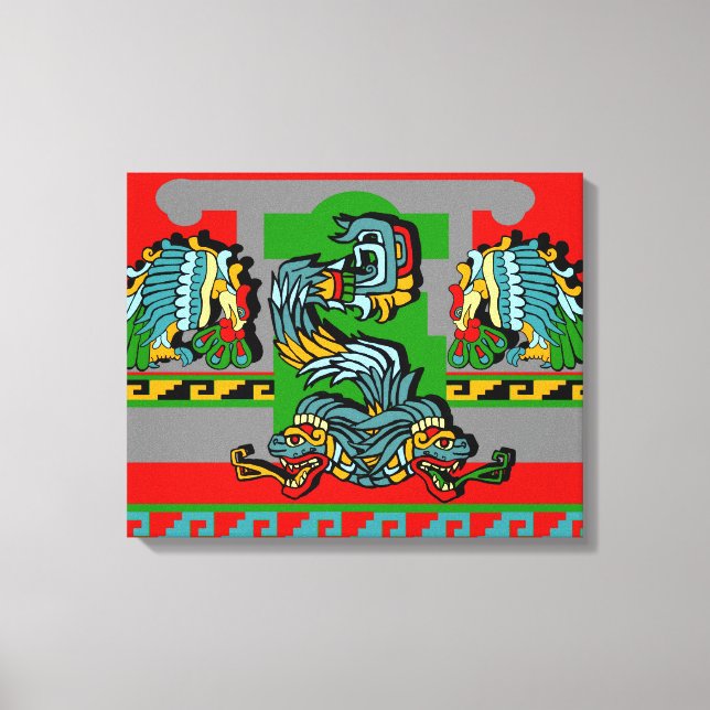 Toile Aztec Artistic Design (Recto)