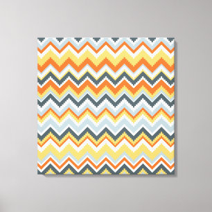 Toile Aztec Chevron #9 à Victoria Shaylee