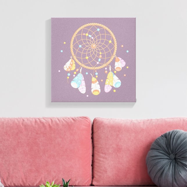 Toile Baby Dreamcatcher Purple (Insitu(Salon))