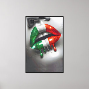 Toile Bacio Trecolori Italien