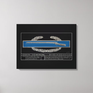 Toile Badge d'infanterie de combat technique