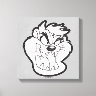 Toile Badge TAZ™ Evil Grin