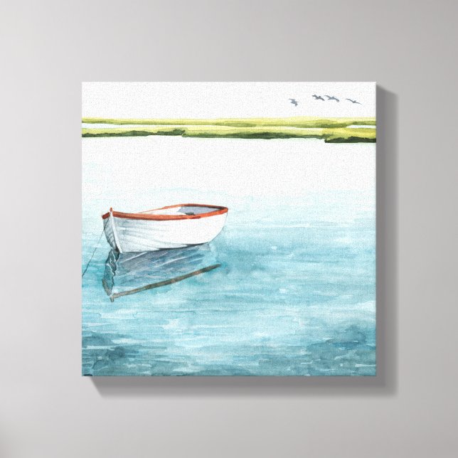 Toile Baie ancrée I (Recto)