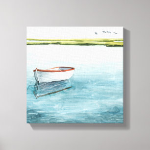 Toile Baie ancrée I