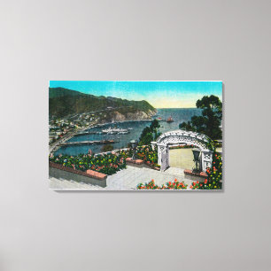 Toile Baie d'Avalon des jardins de Wrigley's