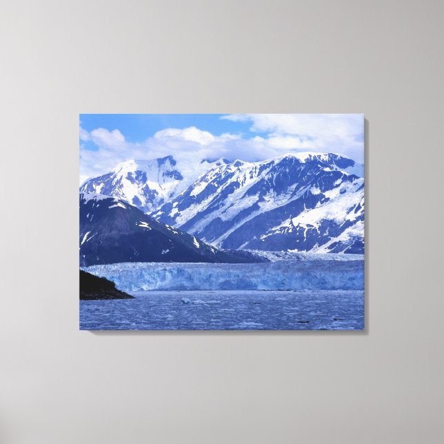 Toile Baie de Disenchantment et glacier Hubbard, (Recto)