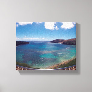 Toile Baie Hawaï de Hanauma