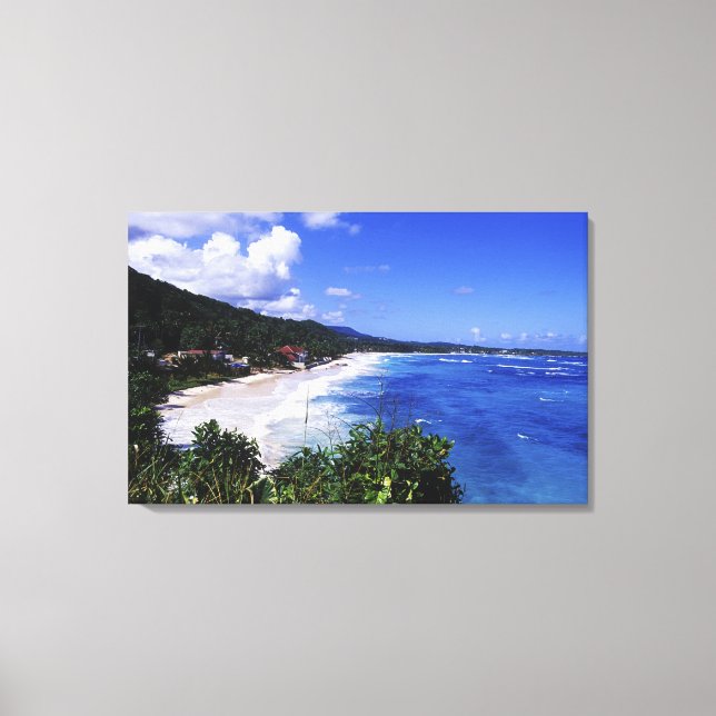Toile Baie Longue, Port Antonio, Jamaïque (Recto)
