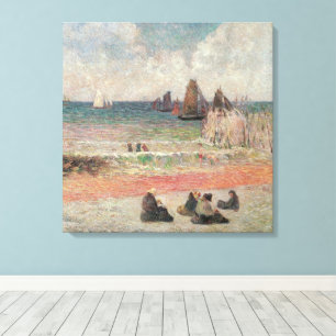 Toile Baignade à Dieppe de Paul Gauguin, Beaux-Arts Vint