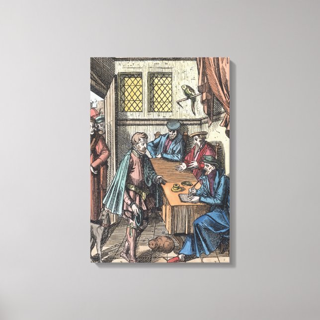 Toile Bailliage ou Tribunal of the King's Bailiff (Recto)