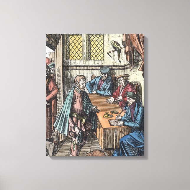 Toile Bailliage ou Tribunal of the King's Bailiff (Recto)