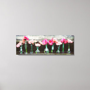 Toile Baise rose chaude