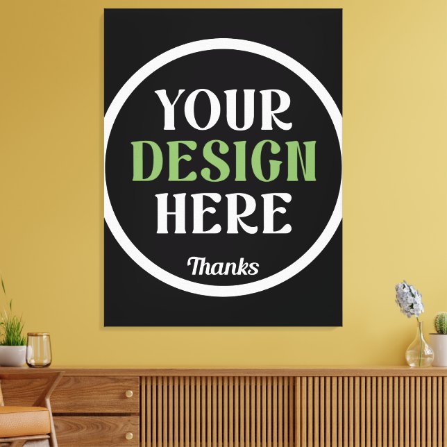 Toile baiser hershey® personnalisé, unique, élégant et m (Insitu(Salon))