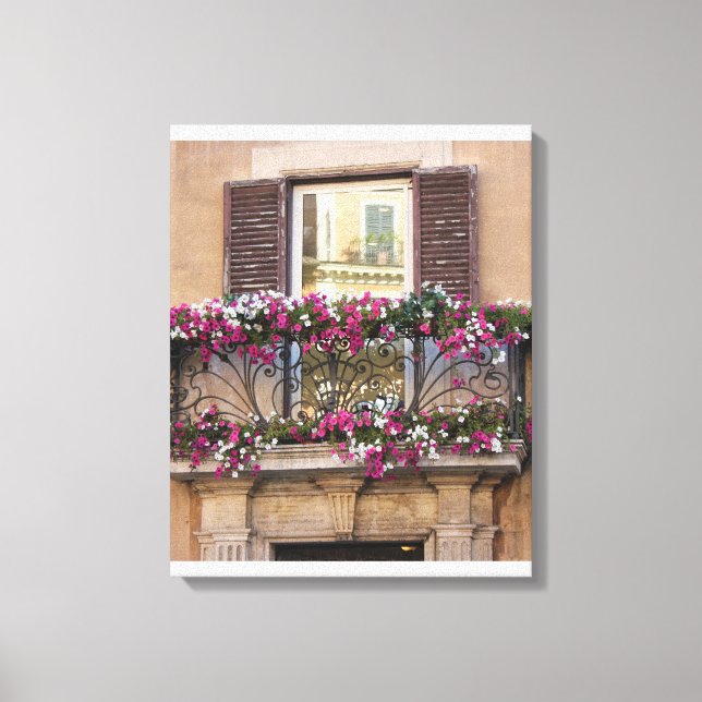 Toile Balcon italien (Recto)