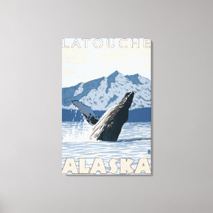 Toile Baleine de bosse - Latouche, Alaska