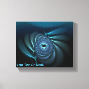 Toile Baleines de glace fractales