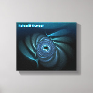 Toile Baleines de glace - Groenland