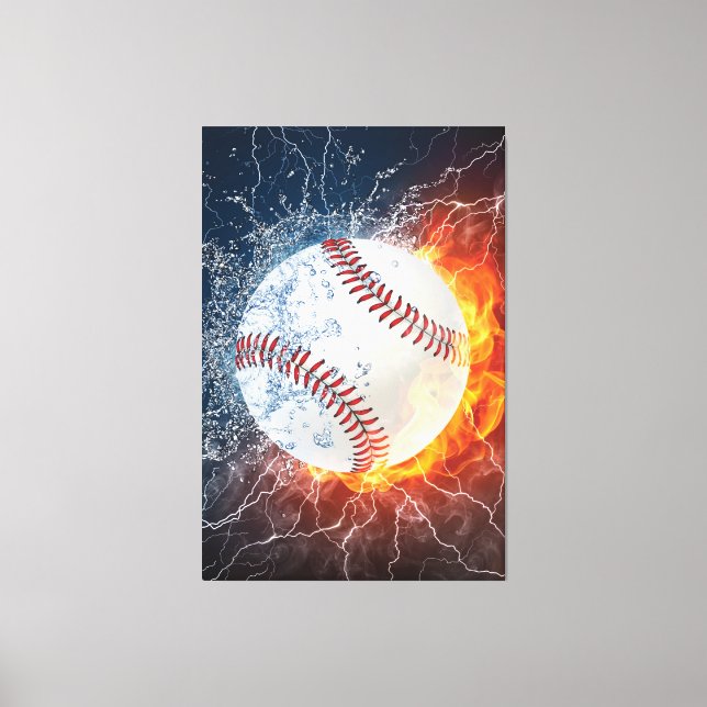 Toile Balle de baseball (Recto)