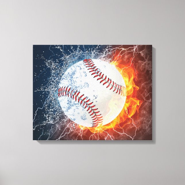 Toile Balle de baseball (Recto)