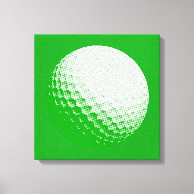 Toile balle de golf (Recto)