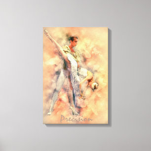 Toile Ballet Dancers Art