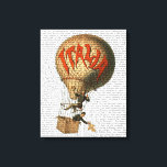 Toile Ballon à air chaud Italia<br><div class="desc">Transports et voyages</div>