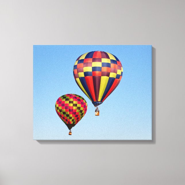 Toile Ballons à air chaud (Recto)