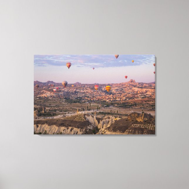 Toile Ballons à Air Chaud au-dessus de Cappadoce (Recto)