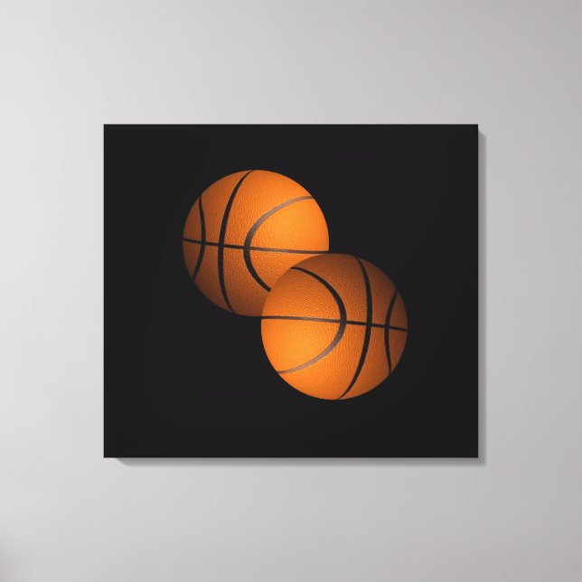 Toile Ballons de basket (Recto)