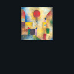Toile Ballons rouges | Paul Klee |<br><div class="desc">Red Balloon est un tableau de Paul Klee datant de 1922.</div>
