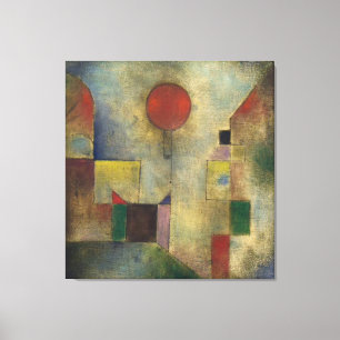 Toile Balloon rouge