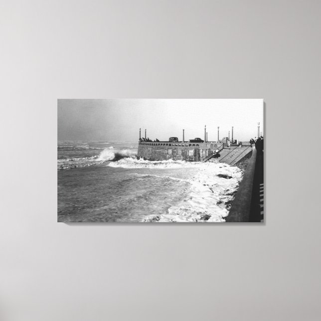 Toile Balnéaire, Oregon Sou Wester Wave et Turaround (Recto)