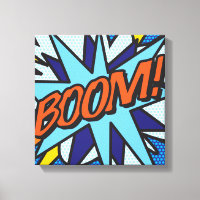 Bande dessinée Pop Art BOOM Super-héros
