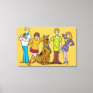 Toile Bande entière 14 Mystery Inc