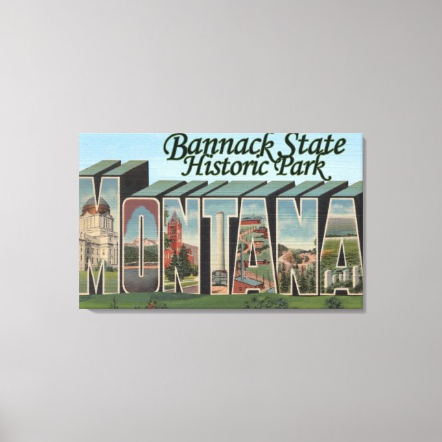 Toile Bannack State Park, Montana (Recto)