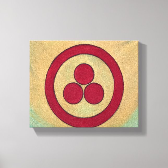 Toile Bannière de la paix par Nicholas Roerich (Recto)