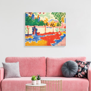 Toile Banques fluviales   Andre Derain  