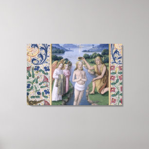 Toile Baptême du Christ