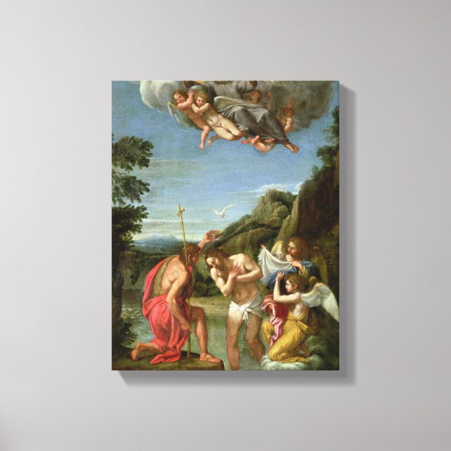 Toile Baptism of Christ (Recto)