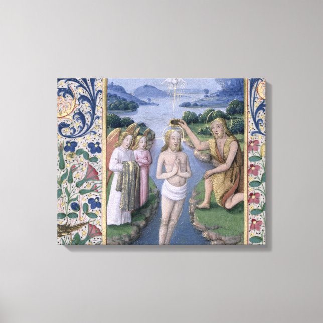 Toile Baptism of Christ (Recto)