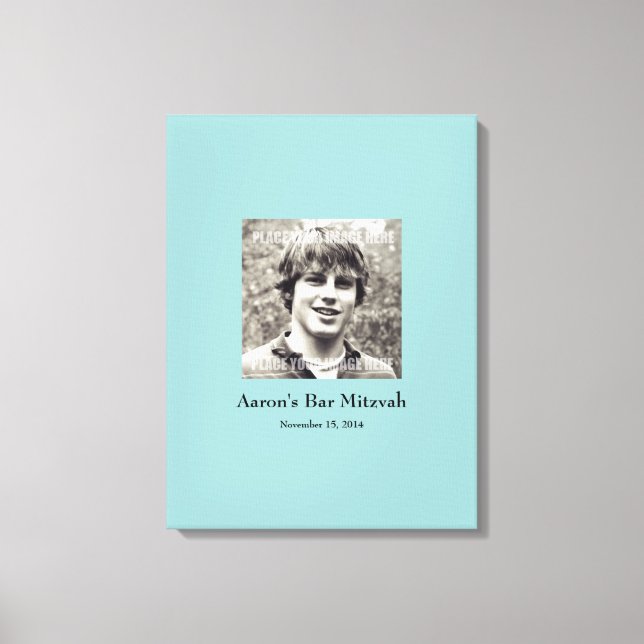 Toile Bar Mitzvah Connexion Bureau (Recto)