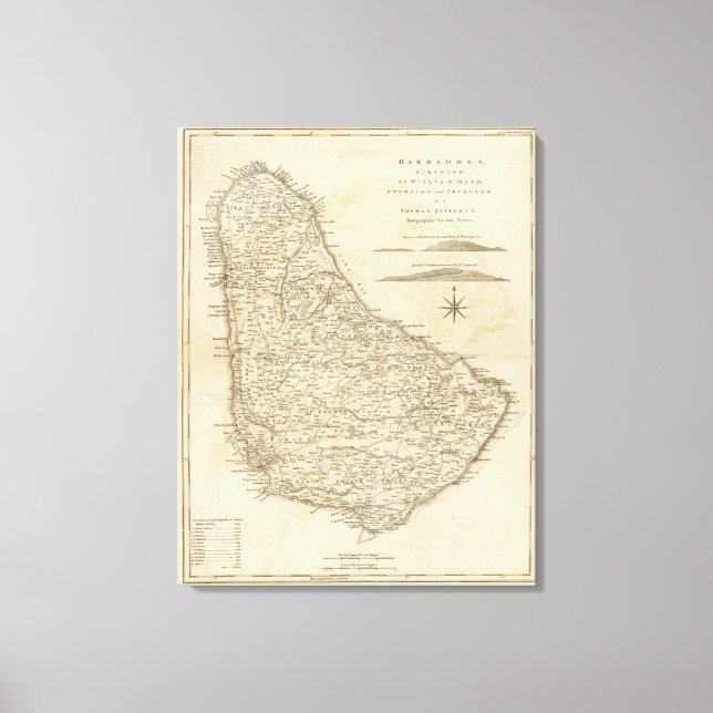 Toile Barbades (Recto)