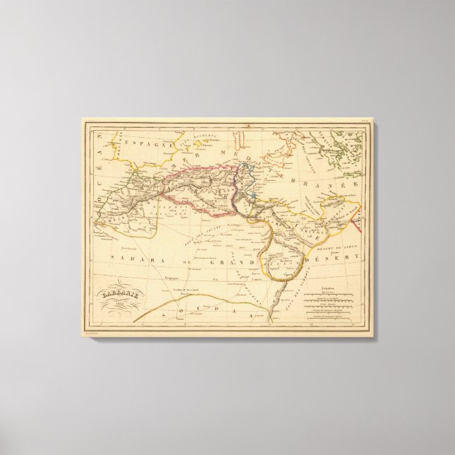 Toile barbarie (Recto)