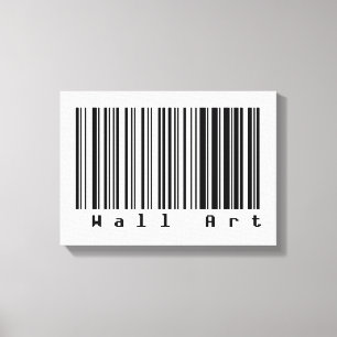 Toile Barcode Art - Mur Art